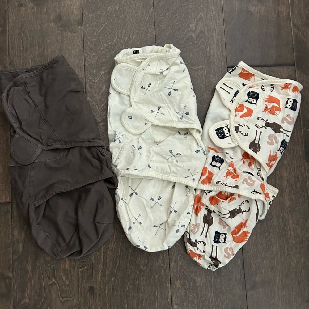 Hudson Baby 0-3 month swaddles
